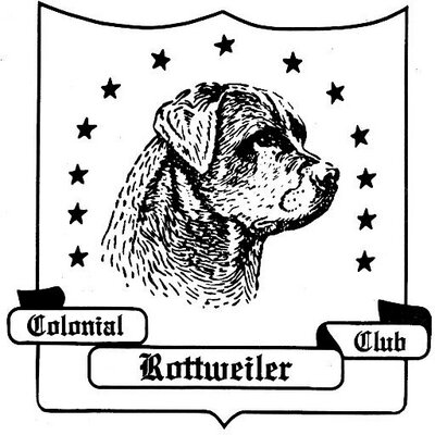 Colonial Rottweiler Club Logo
