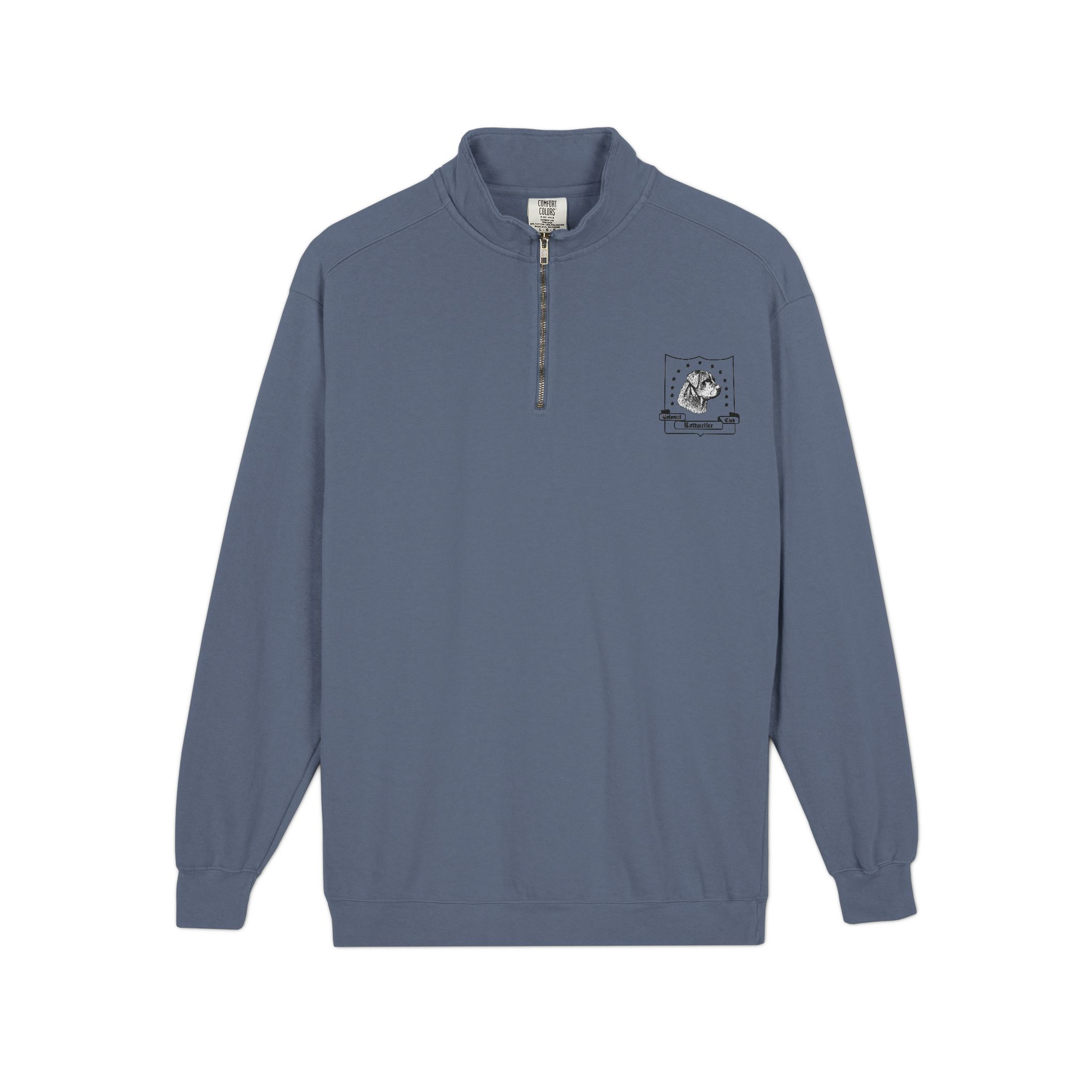 Rottweiler Institute Quarter-Zip Sweatshirt - Image 13