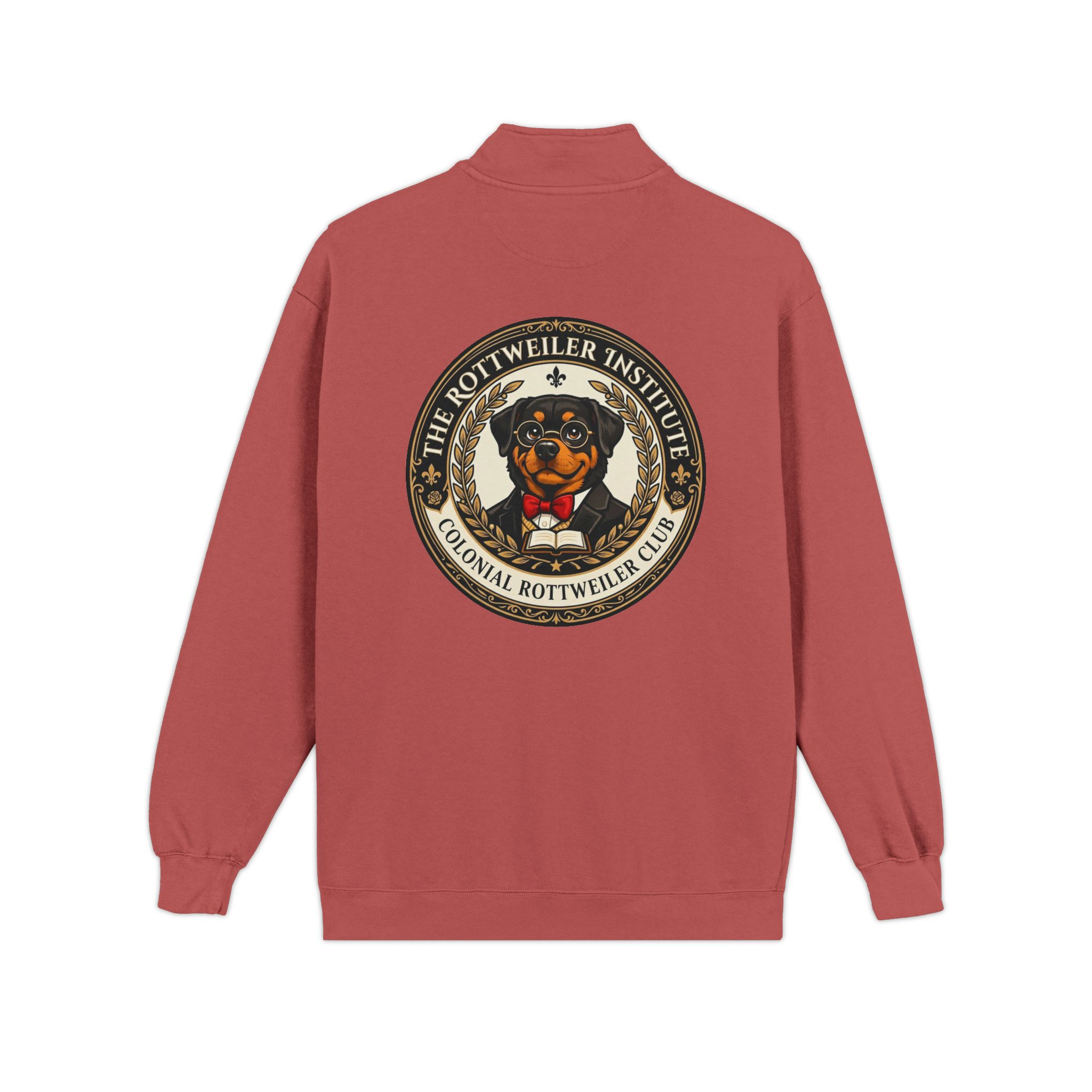 Rottweiler Institute Quarter-Zip Sweatshirt - Image 22