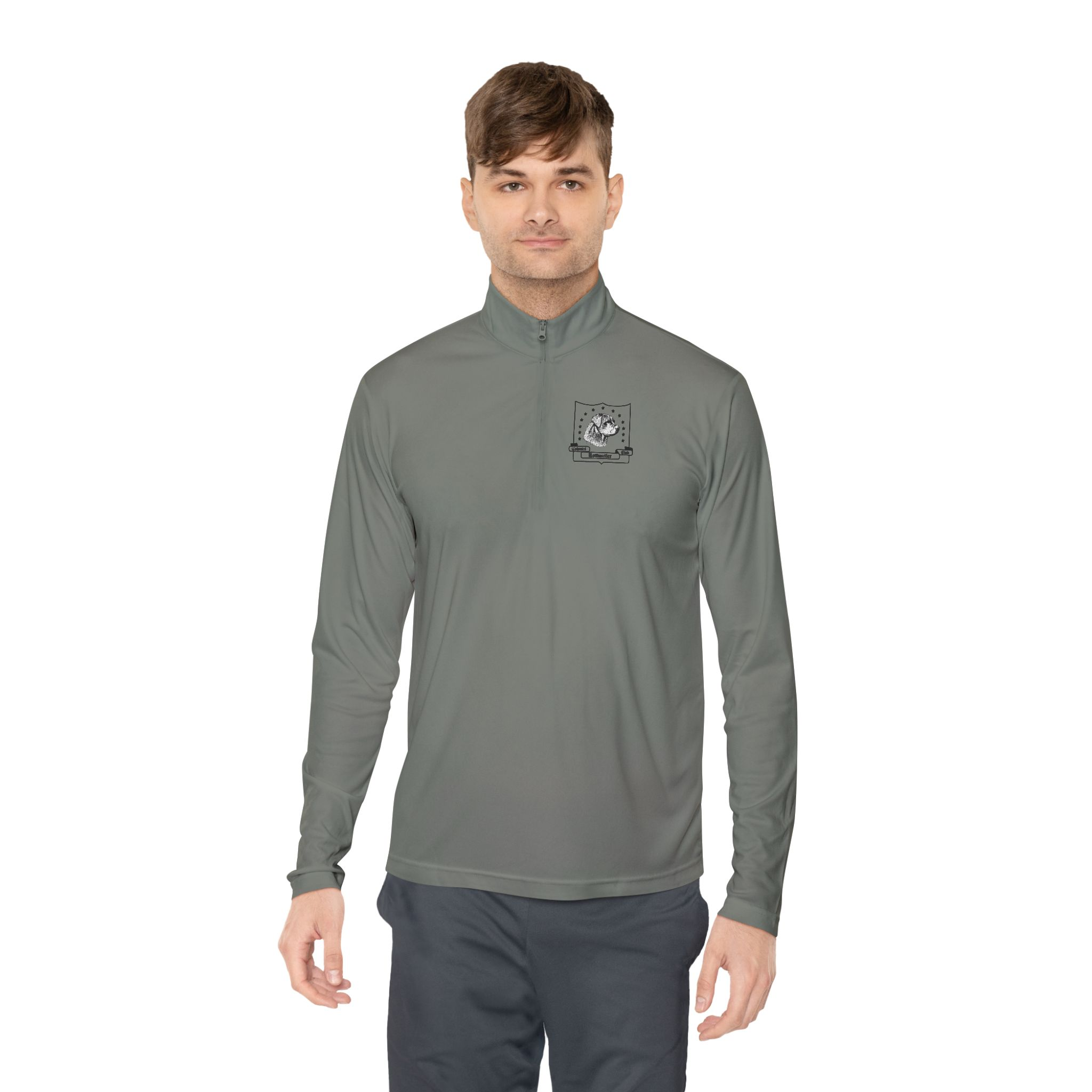 Rottweiler Institute Quarter-Zip Pullover - Image 16