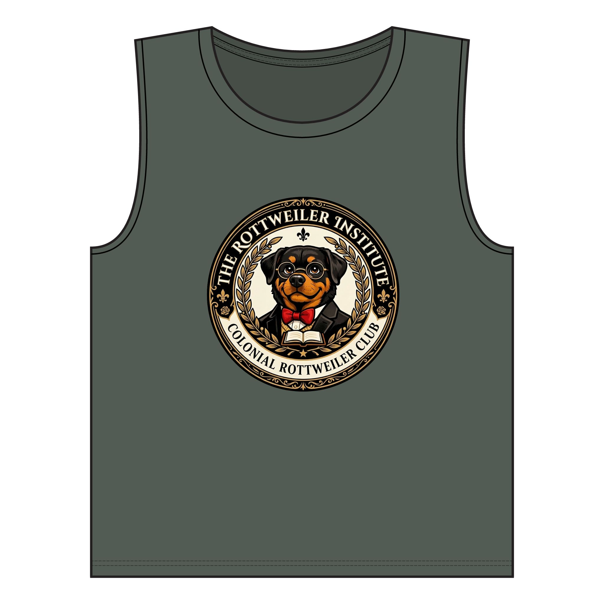 Rottweiler Institute Muscle Tank - Image 17