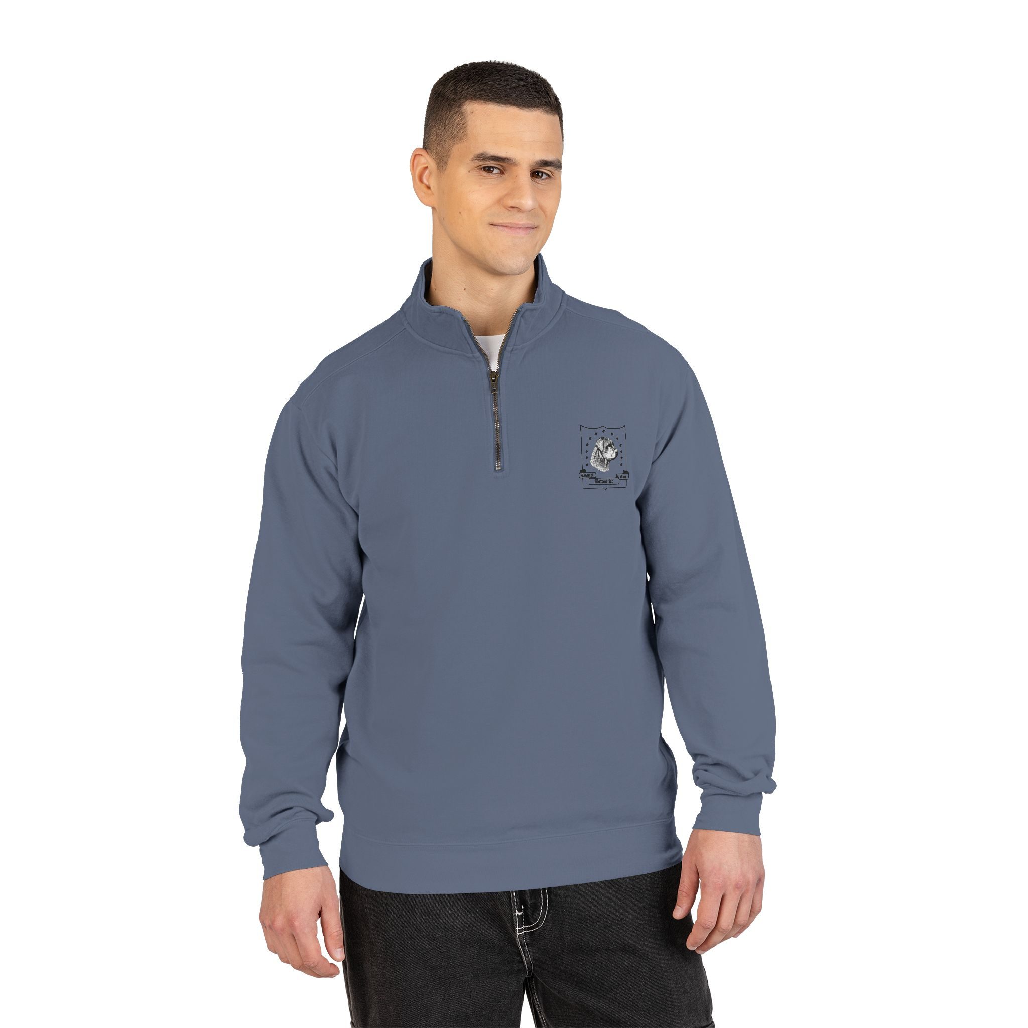 Rottweiler Institute Quarter-Zip Sweatshirt - Image 16
