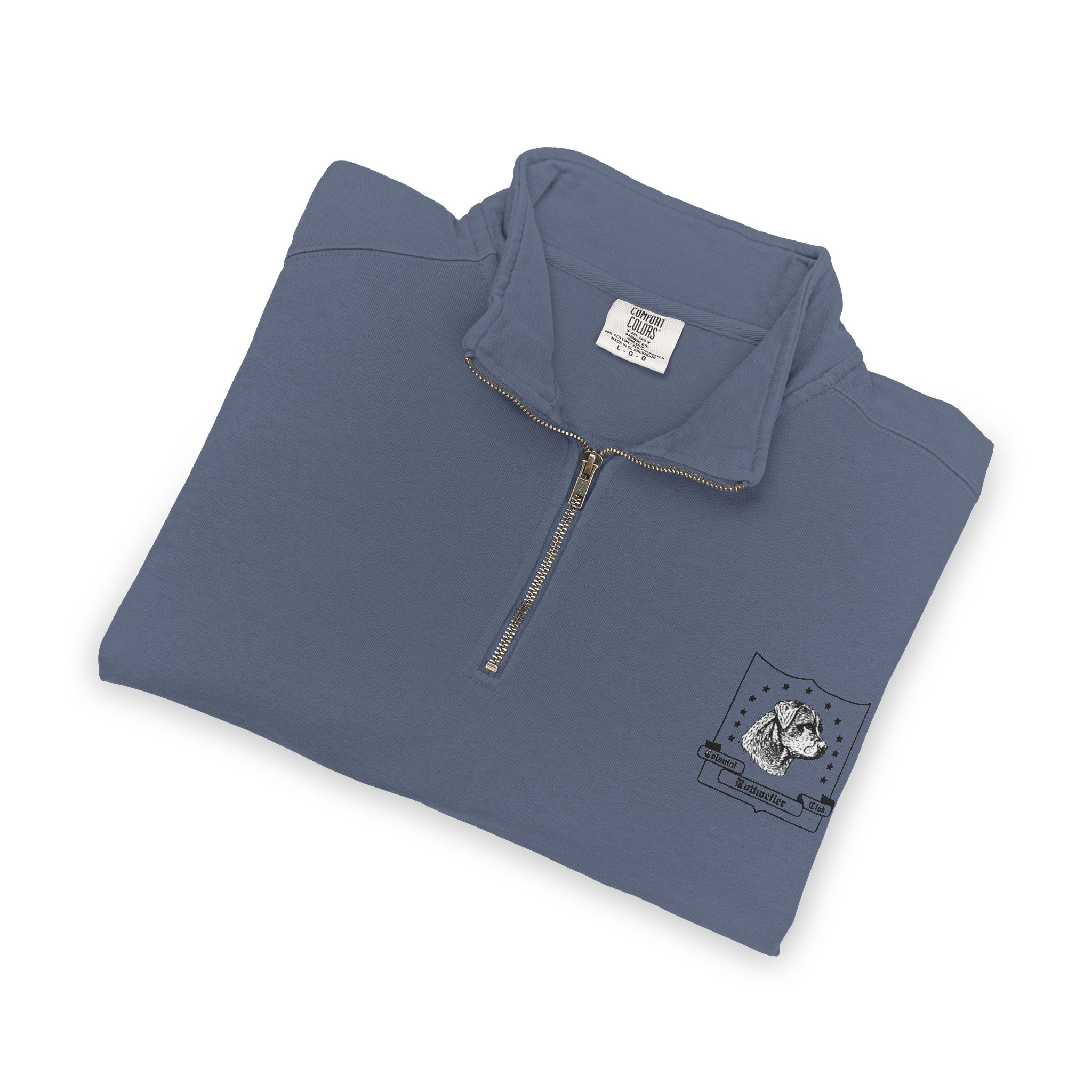 Rottweiler Institute Quarter-Zip Sweatshirt - Image 15