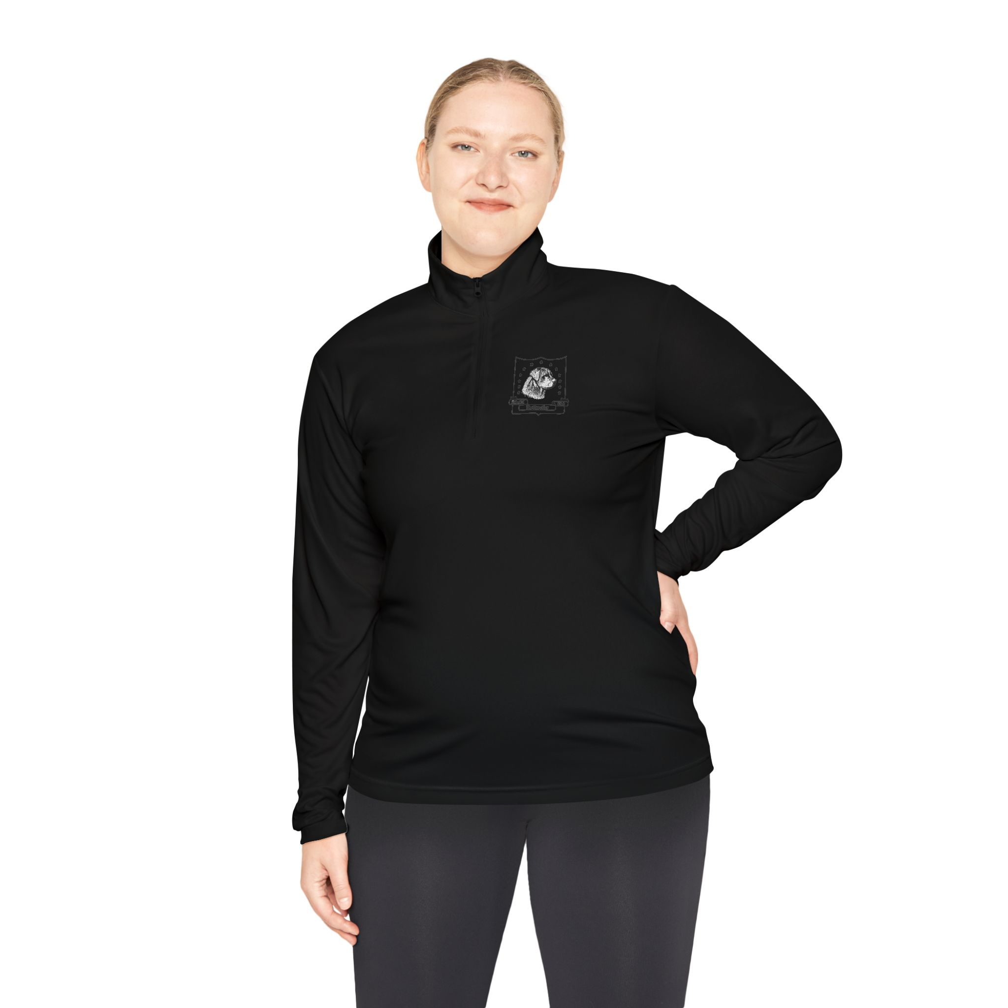 Rottweiler Institute Quarter-Zip Pullover - Image 11