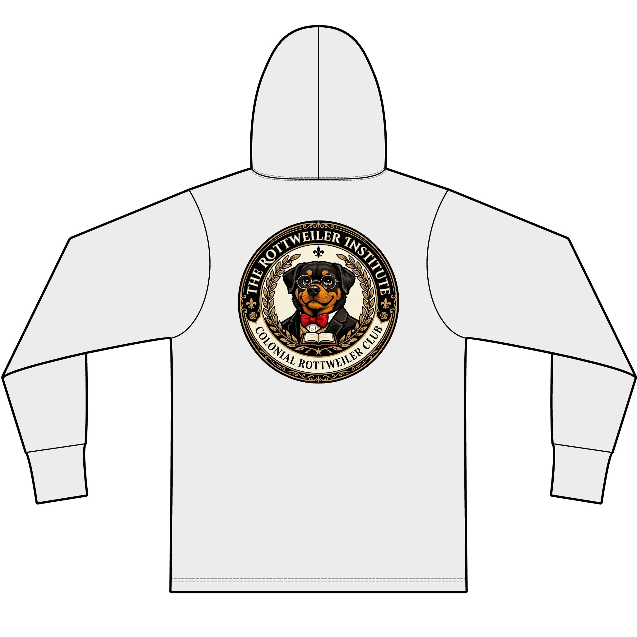 Rottweiler Institute Logo Hoodie Tee - Image 2