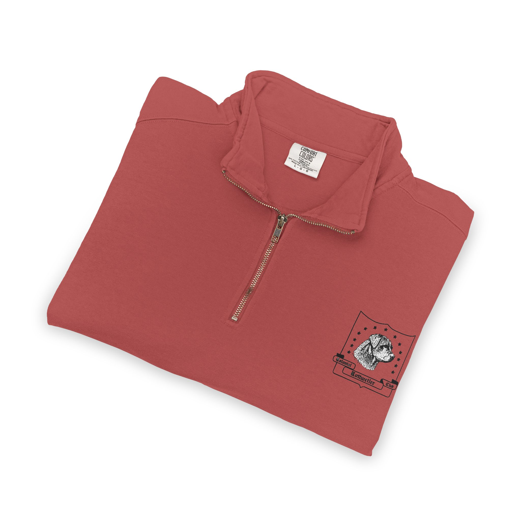 Rottweiler Institute Quarter-Zip Sweatshirt - Image 23