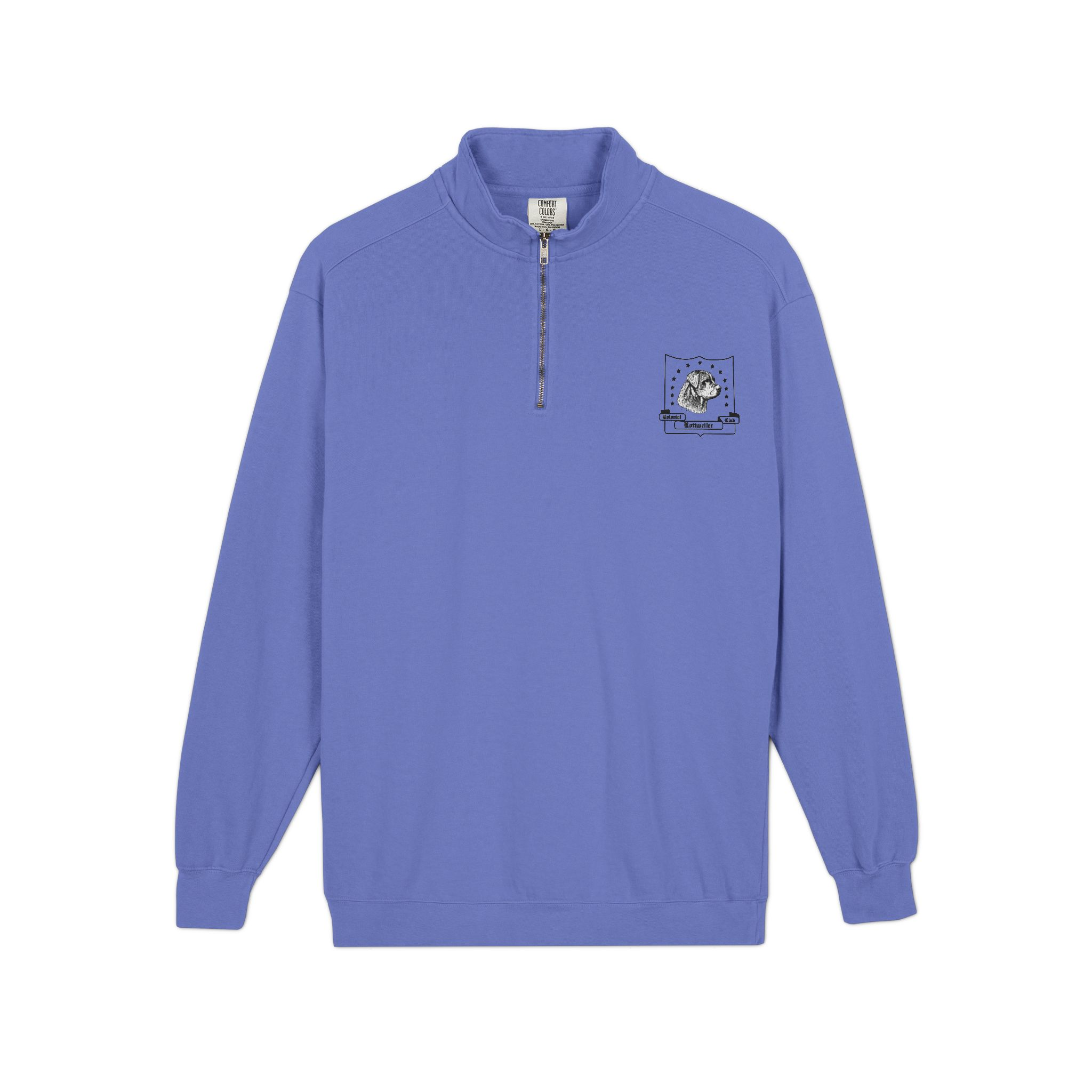 Rottweiler Institute Quarter-Zip Sweatshirt - Image 9