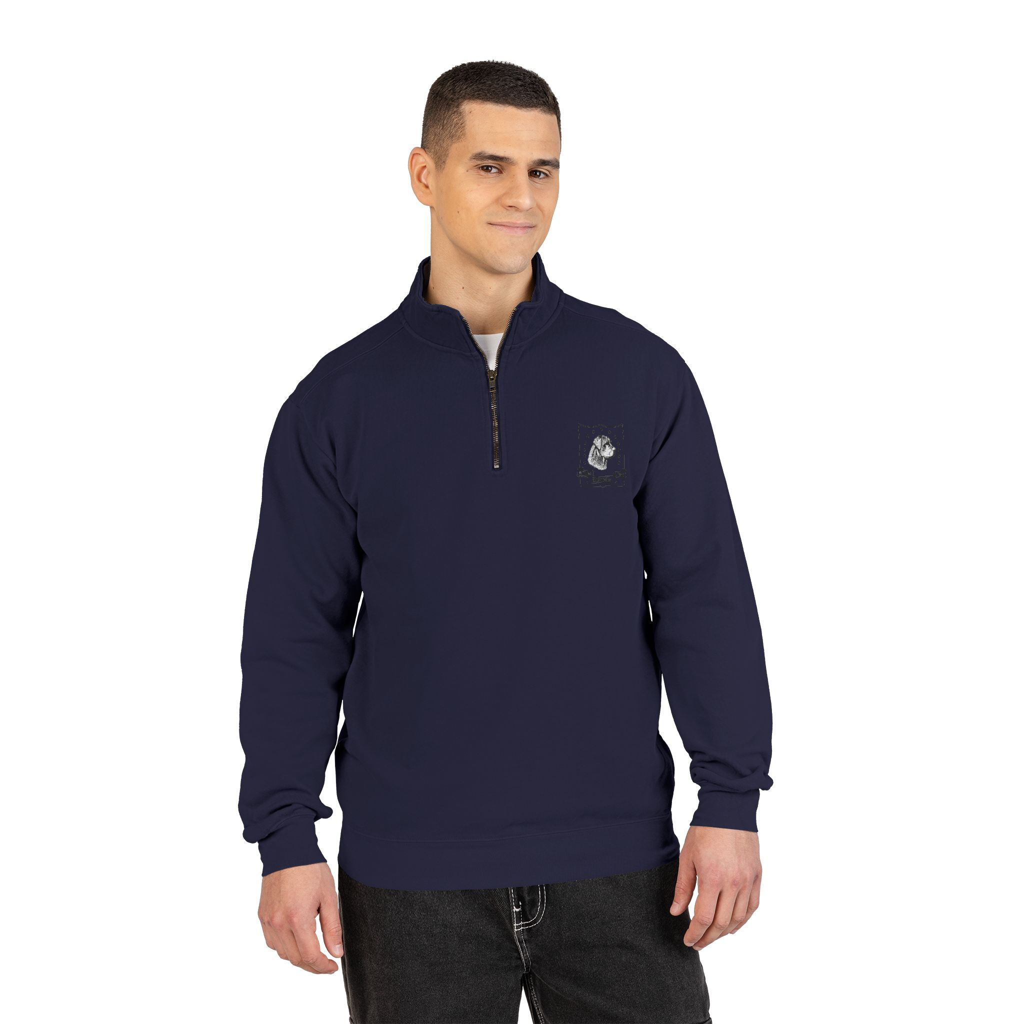 Rottweiler Institute Quarter-Zip Sweatshirt - Image 20