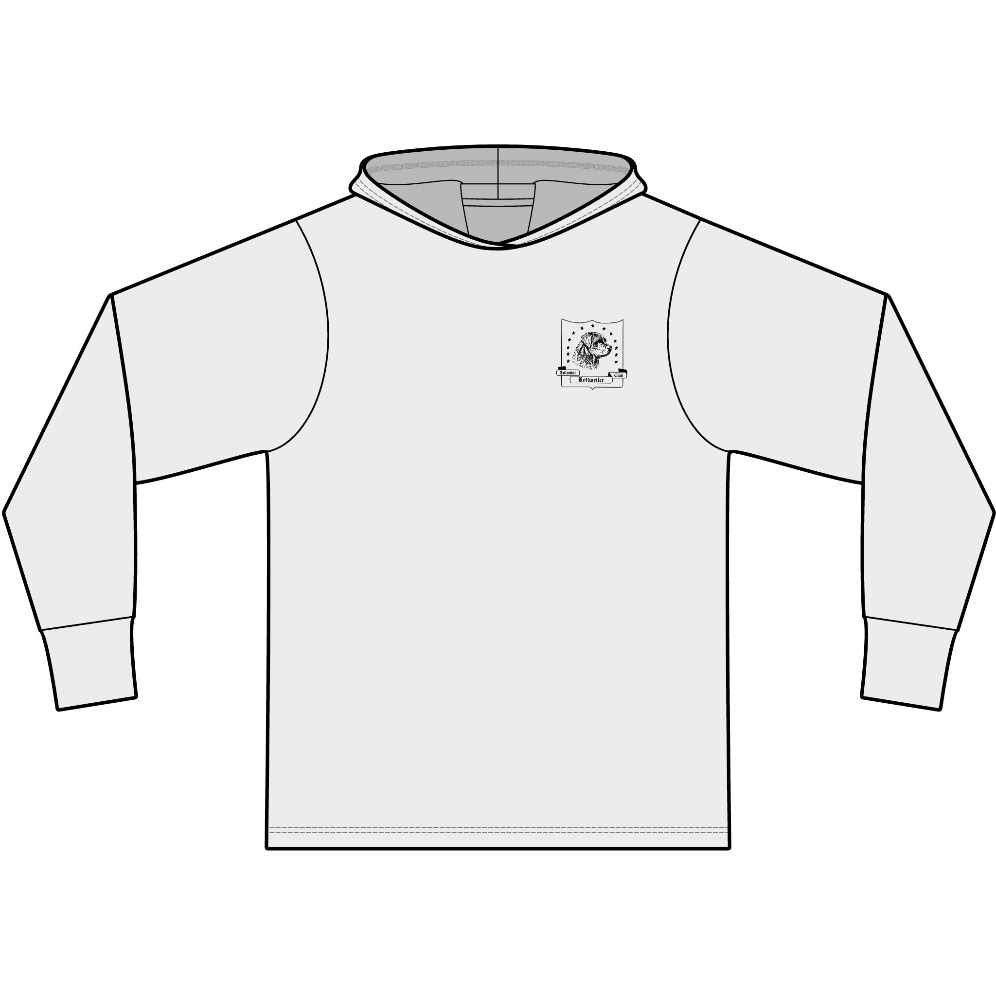 Rottweiler Institute Logo Hoodie Tee