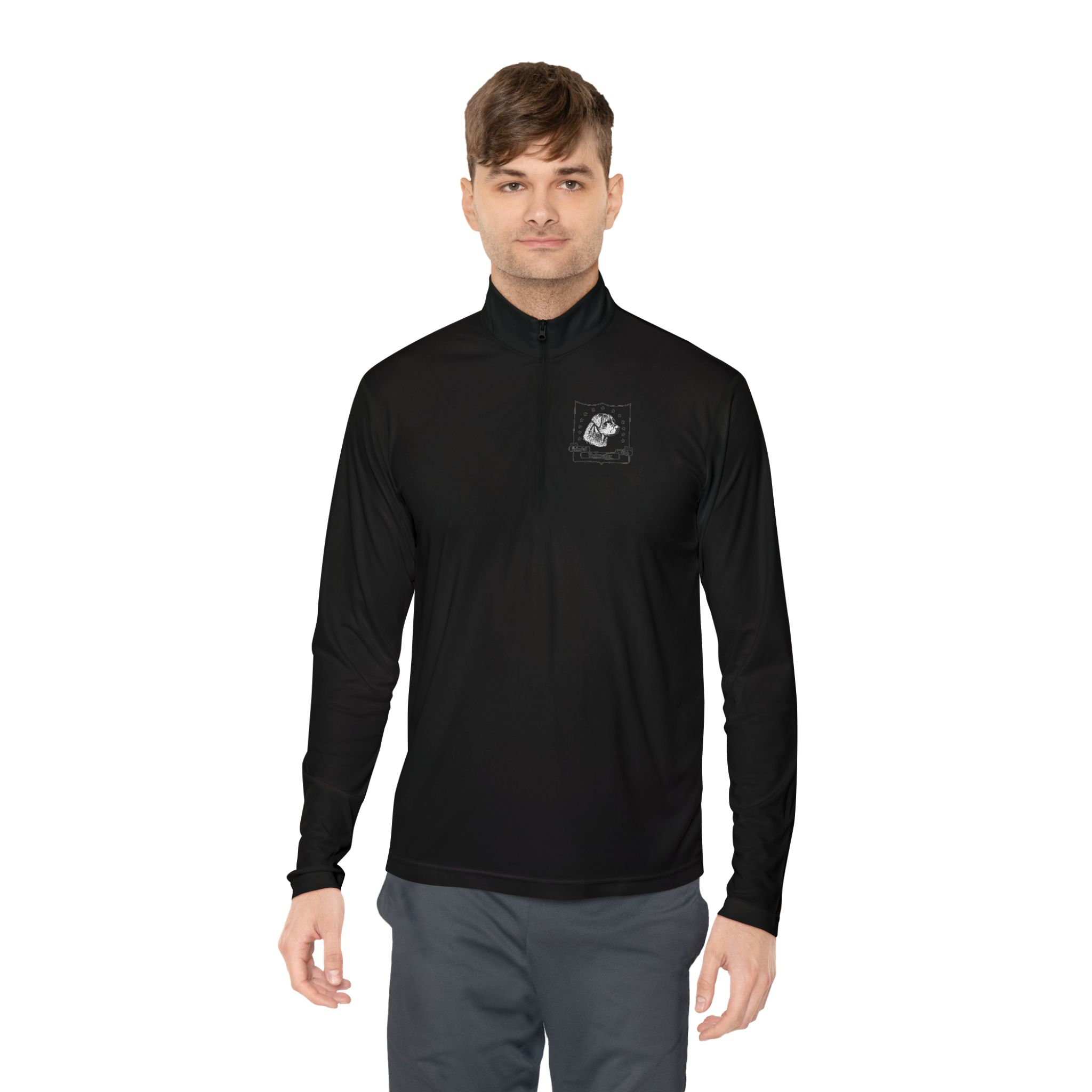 Rottweiler Institute Quarter-Zip Pullover - Image 12