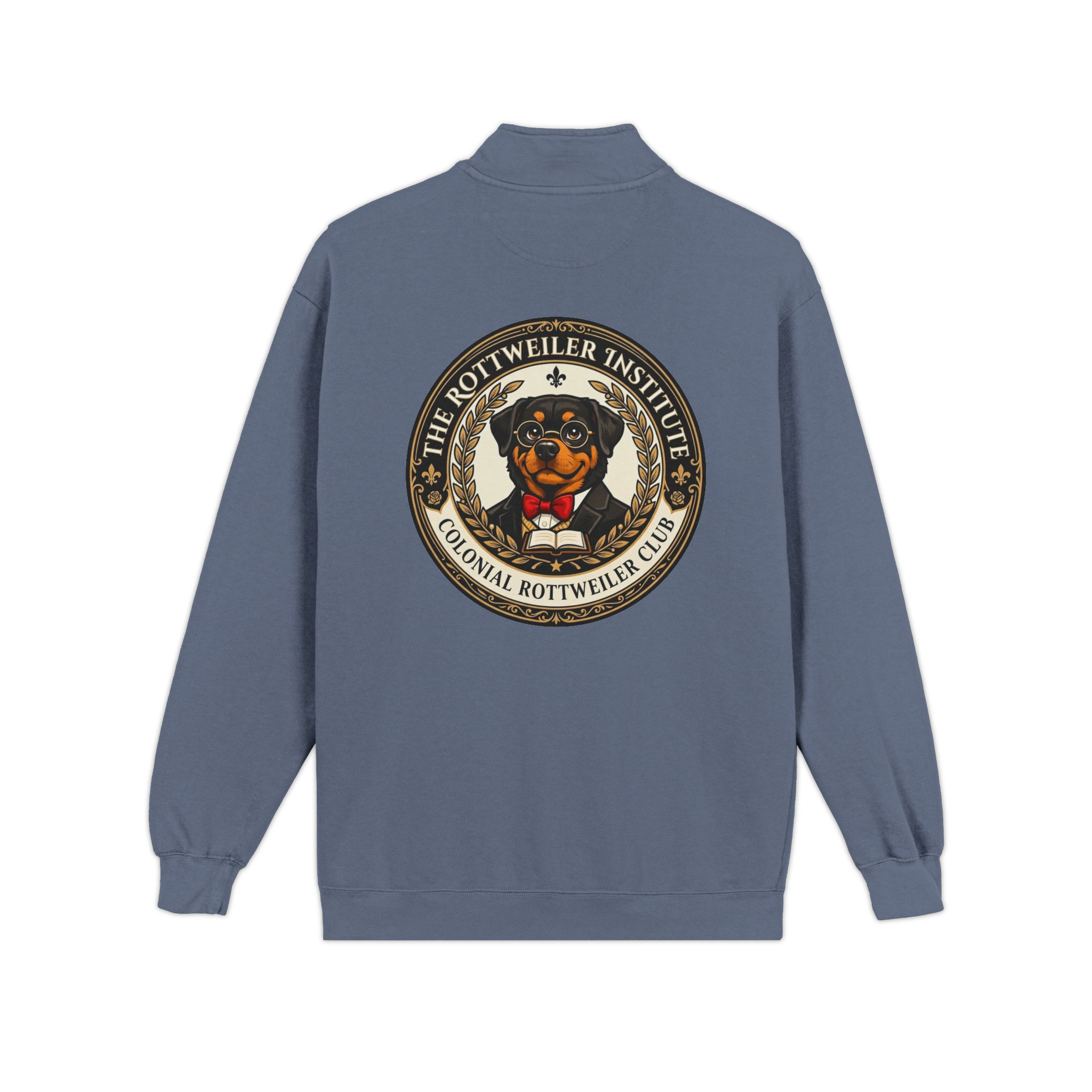 Rottweiler Institute Quarter-Zip Sweatshirt - Image 14